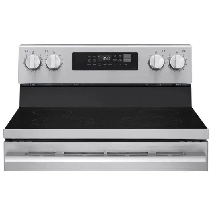 LG Range 30" Electric Glass-Ceramic - LREN6321VE Stainless Steel Clearance