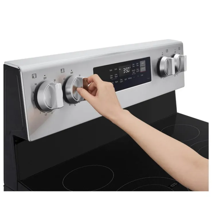 LG Range 30" Electric Glass-Ceramic - LREN6321VE Stainless Steel Clearance