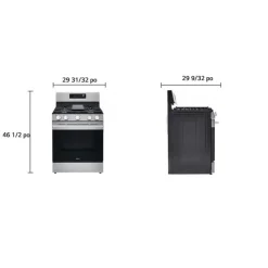 LG Range 30" Electric Gas - LRGN6323Y Stainless Steel Sale
