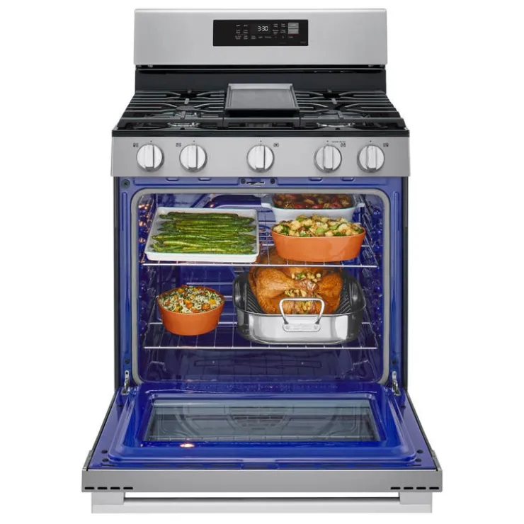 LG Range 30" Electric Gas - LRGN6323Y Stainless Steel Sale