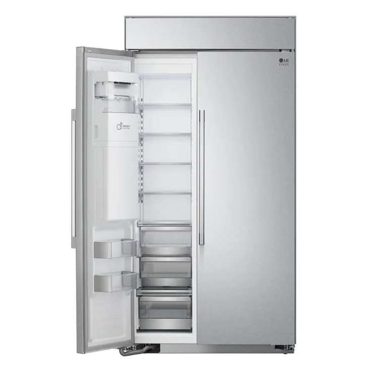 LG STUDIO 26 Cu Ft 42 In Refrigerator Side by side - SRSXB2622S Stainless Steel Clearance
