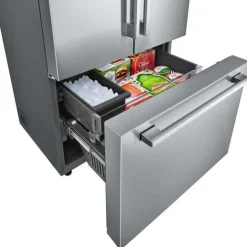 LG STUDIO 26.5 Cu Ft 36 In Refrigerator Bottom Freezer, French door - SRFB27S3 Stainless Steel Online