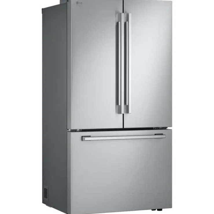 LG STUDIO 26.5 Cu Ft 36 In Refrigerator Bottom Freezer, French door - SRFB27S3 Stainless Steel Online