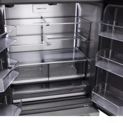 LG STUDIO 26.5 Cu Ft 36 In Refrigerator Bottom Freezer, French door - SRFB27S3 Stainless Steel Online