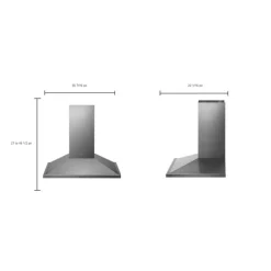 LG STUDIO Chimney hood Wall Mount 36" , 600 CFM - LSHD3680ST White Clearance