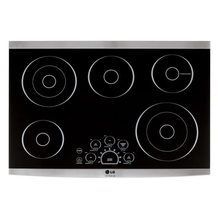 LG STUDIO Cooktop Glass-Ceramic 30" - LSCE305ST Stainless Steel