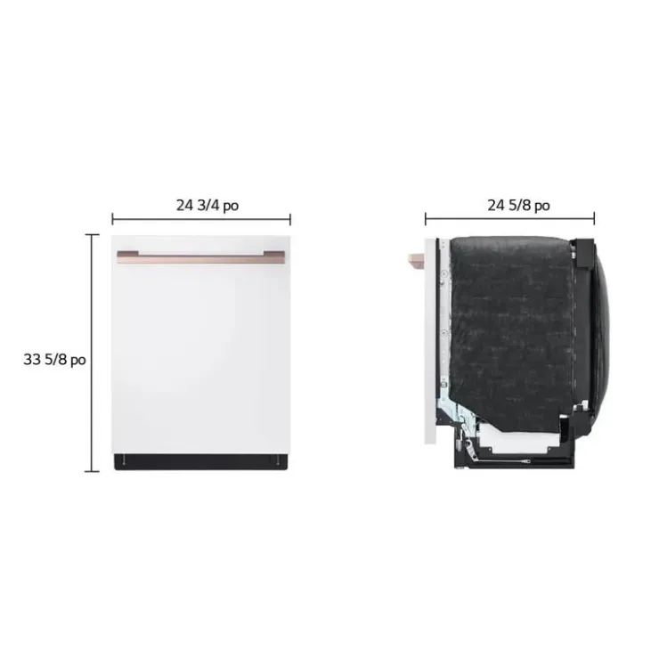 LG STUDIO Dishwasher Built-In 24" 40dB - SDWB24W3 White Discount