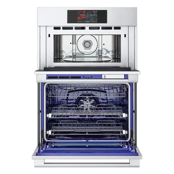 LG STUDIO Double Wall Oven 30" Electric - WCES6428F Stainless Steel Best