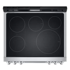 LG STUDIO Range 30" Electric Glass-Ceramic - LSES6338F Stainless Steel Hot