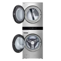 LG STUDIO WashTower, , 27", Front-Load - SWWE50N3 Stainless Steel Clearance