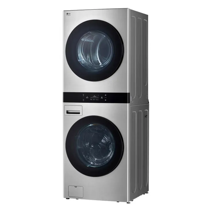 LG STUDIO WashTower, , 27", Front-Load - SWWE50N3 Stainless Steel Clearance