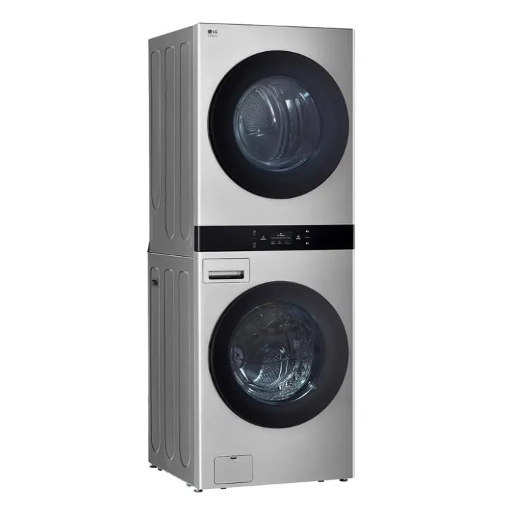 LG STUDIO WashTower, , 27", Front-Load - SWWE50N3 Stainless Steel Clearance