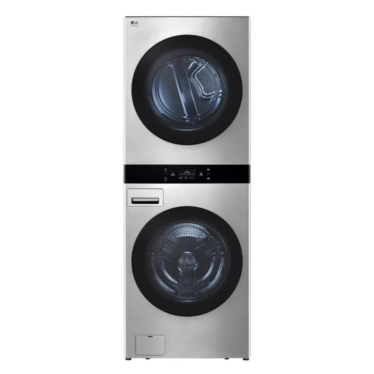 LG STUDIO WashTower, , 27", Front-Load - SWWE50N3 Stainless Steel Clearance