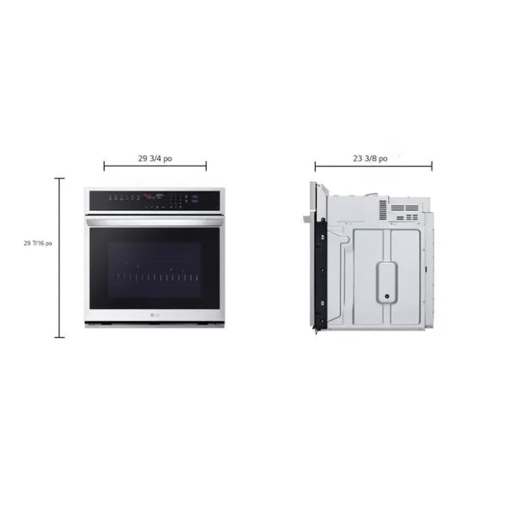 LG Wall Oven 30" Electric - WSEP4727F Stainless Steel Best