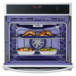 LG Wall Oven 30" Electric - WSEP4723F Stainless Steel Hot