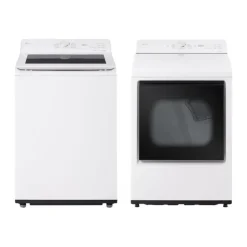 LG Washer & Dryer Kit, , Top-Load - WT-DLE8200 White Online