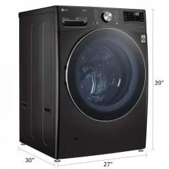 LG Washer & Dryer Sert, , Front-Load - ENS4100 Black Stainless Discount