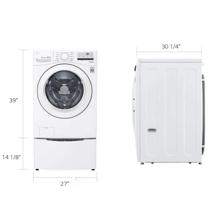 LG Washer Front-Load " - WM3400CW Best