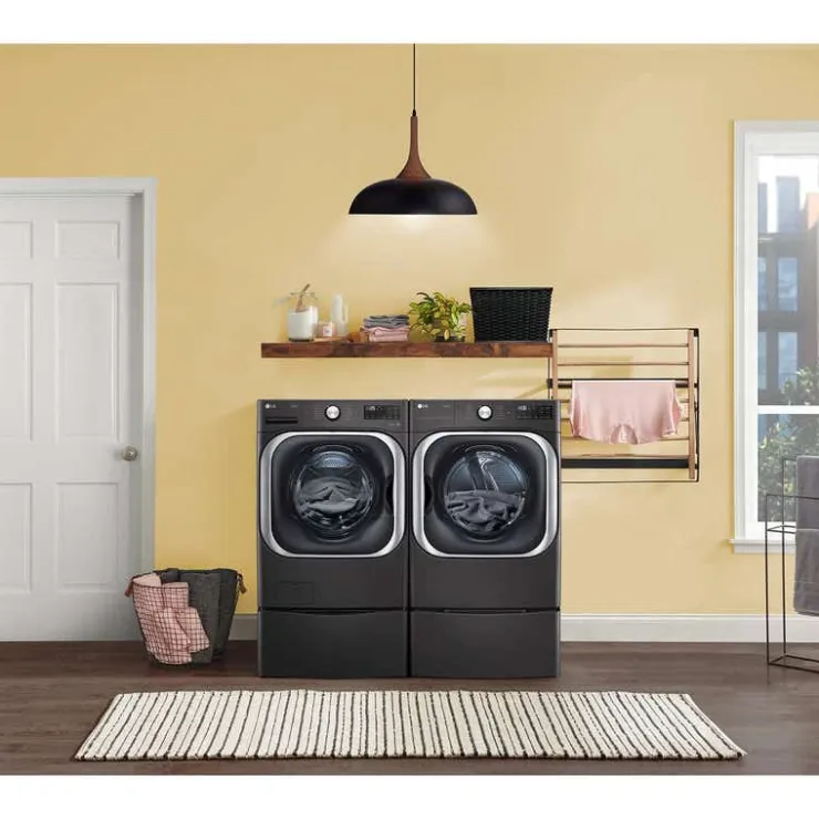 LG Washer Front-Load 29" - WM8900HBA Black Stainless Online