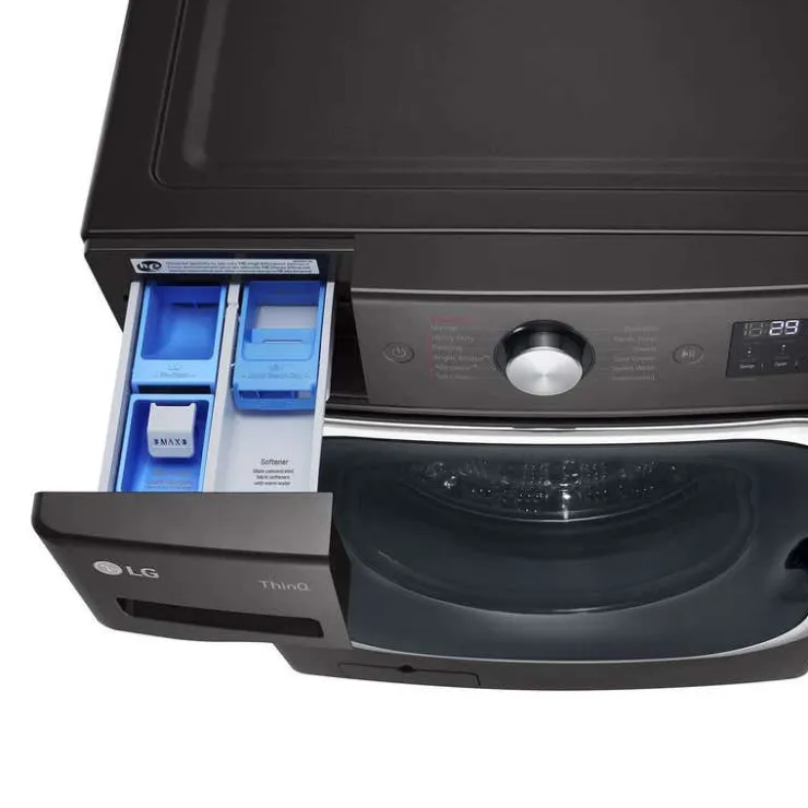 LG Washer Front-Load 29" - WM8900HBA Black Stainless Online