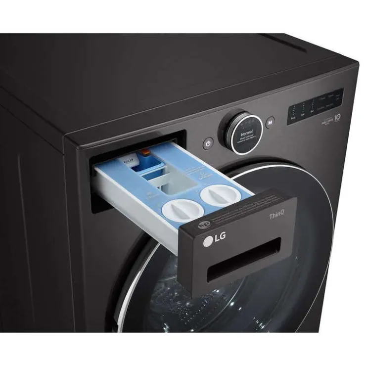 LG Washer Front-Load 27" - WM6700HBA Black Stainless