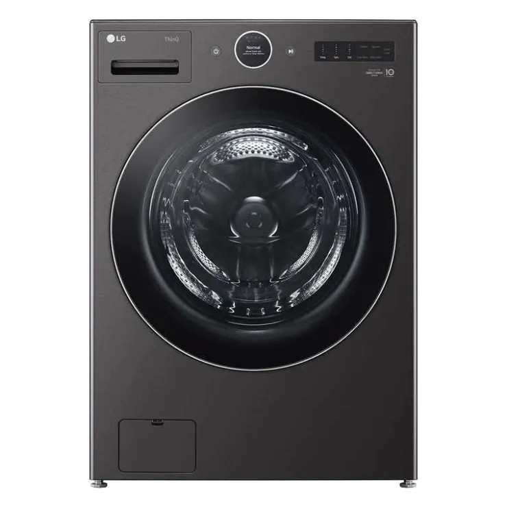 LG Washer Front-Load 27" - WM6700HBA Black Stainless