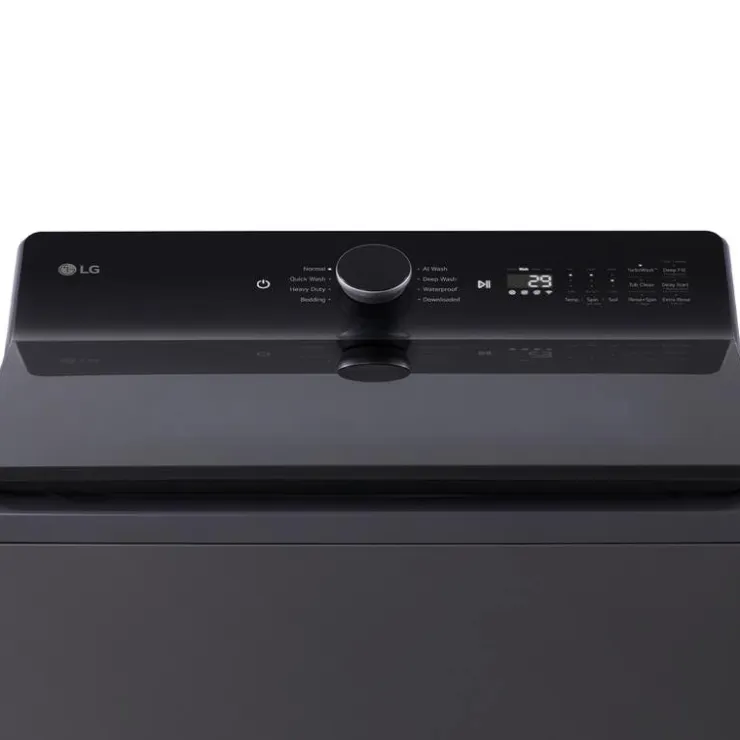 LG Washer Top-Load 27" - WT8405CB Black Sale