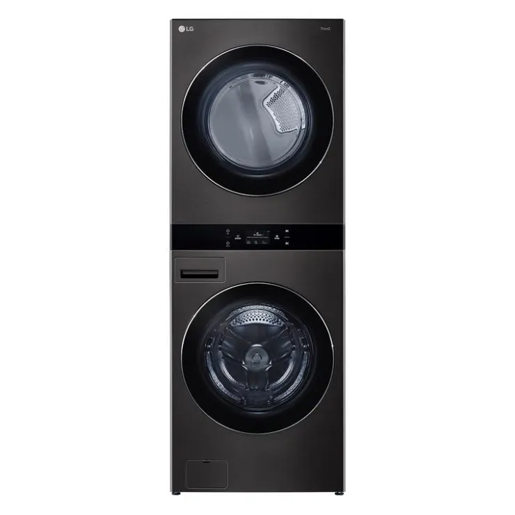 LG WashTower, , 27", Front-Load - WKEX300HBA Black steel Sale