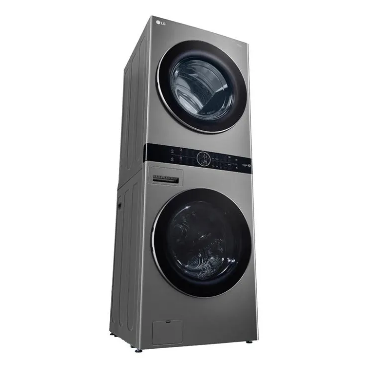 LG WashTower, , 27", Front-Load - WKEX200HVA Stainless Steel New