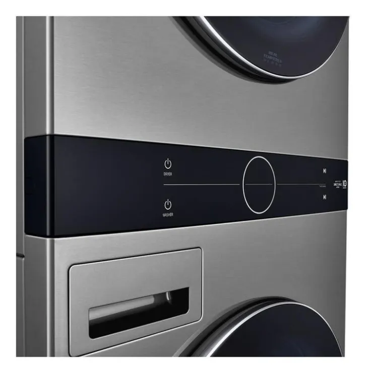 LG WashTower, , 27", Front-Load - WKEX200HVA Stainless Steel New