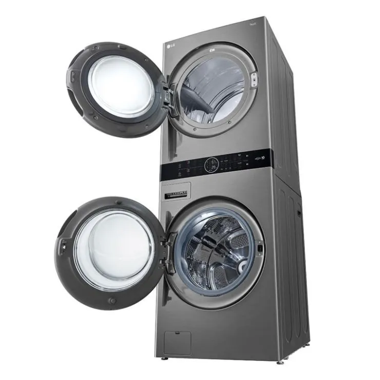 LG WashTower, , 27", Front-Load - WKEX200HVA Stainless Steel New