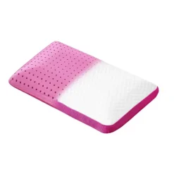 LOOP aerated memory foam pillow Pink & White Best