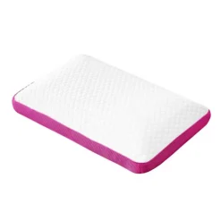 LOOP aerated memory foam pillow Pink & White Best