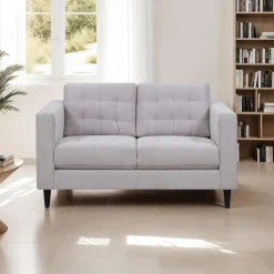 Loveseat - Grey Clearance