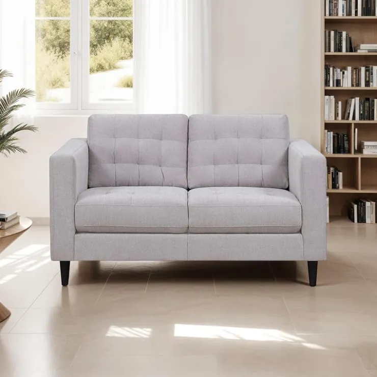 Loveseat - Grey Clearance