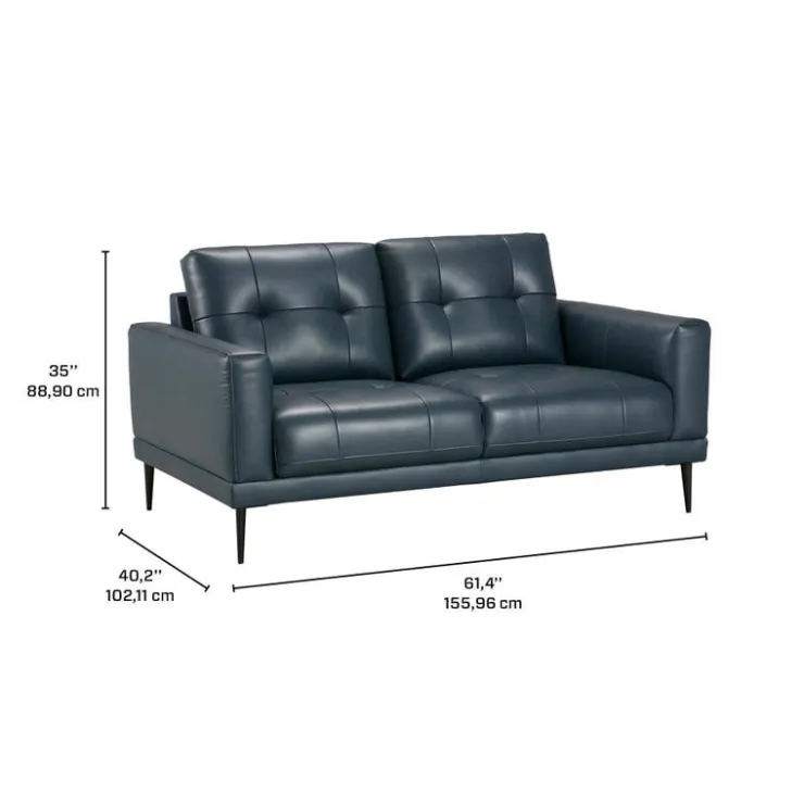 Loveseat - Indigo Blue Sale