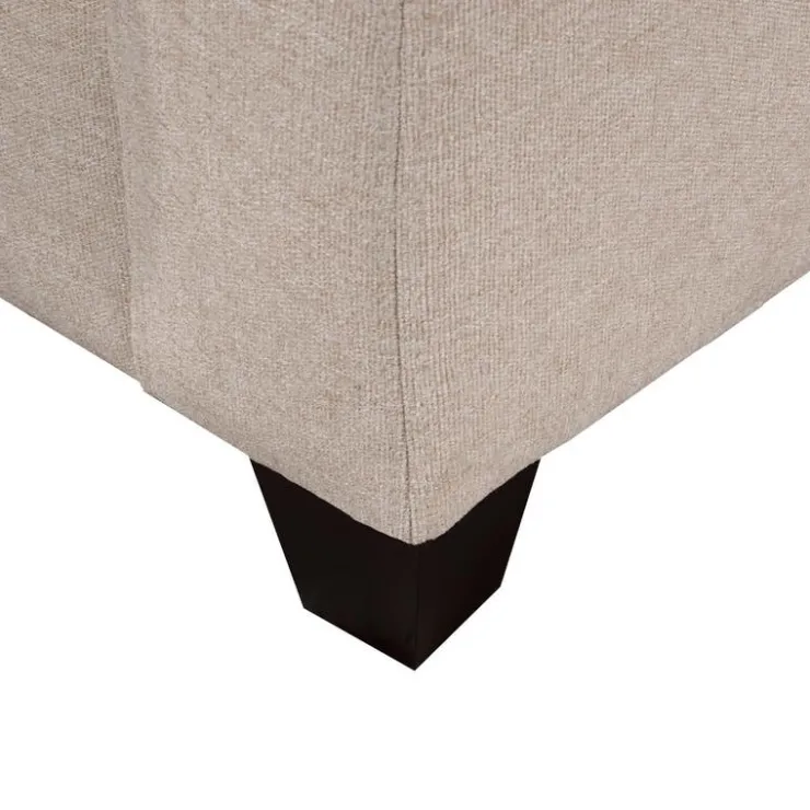 Sofa By Fancy Loveseat with Reversible Chaise Beige Sale