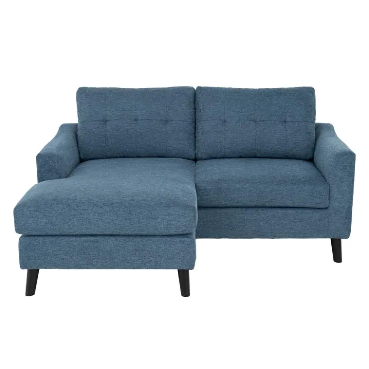 Loveseat with Reversible Chaise - Blue Best