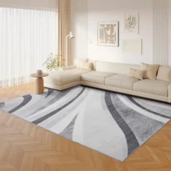 Machine Washable Indoor Rug - 5 x 7 Grey Sale