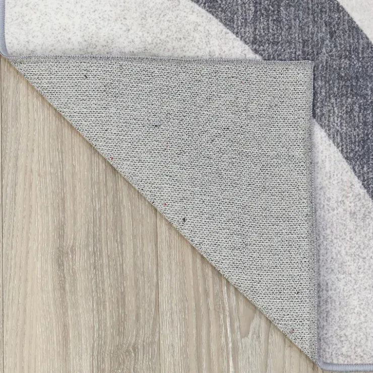 Machine Washable Indoor Rug - 5 x 7 Grey Sale