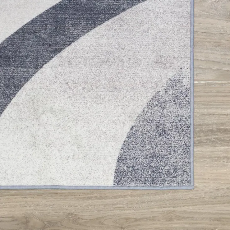 Machine Washable Indoor Rug - 5 x 7 Grey Sale