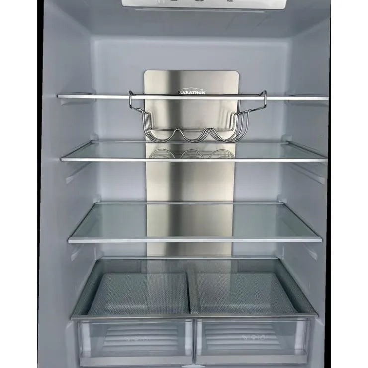 Marathon 18 Cu Ft Refrigerator 30 In Bottom Freezer - MFF179WBM-RH Right Hinge Set Outlet