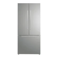 Marathon 18 Cu Ft Refrigerator 30 In Bottom Freezer, French door - MFF180SSFD-1 Stainless Hot