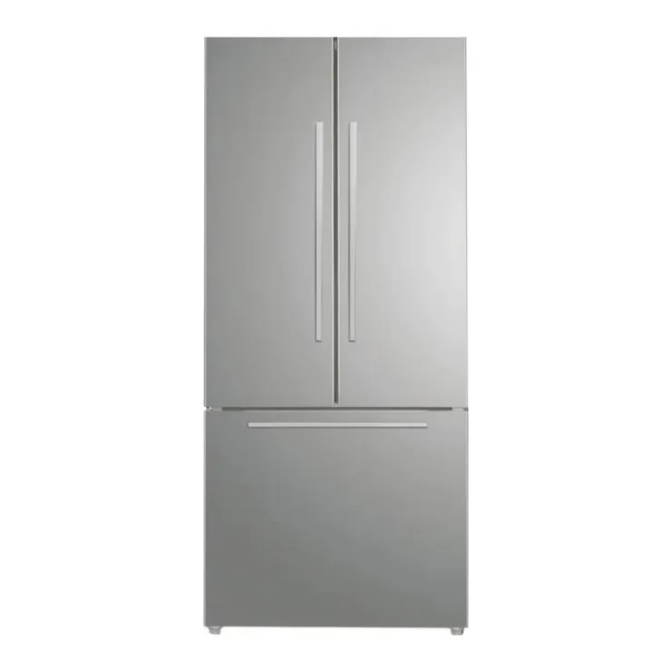 Marathon 18 Cu Ft Refrigerator 30 In Bottom Freezer, French door - MFF180SSFD-1 Stainless Hot