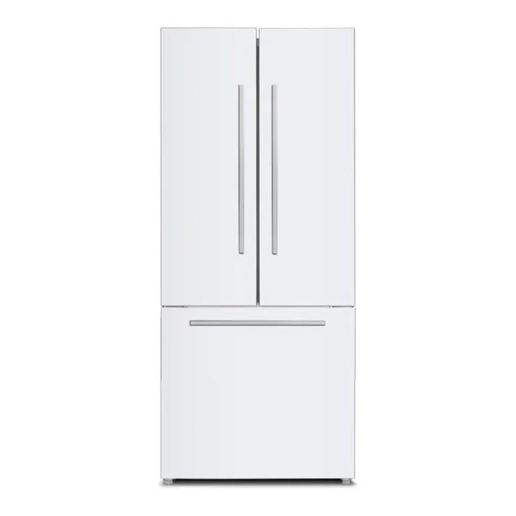 Marathon 18 Cu Ft Refrigerator 30 In Bottom Freezer, French door - MFF180WFD-1 White Online