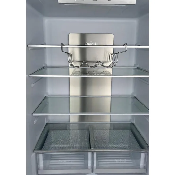 Marathon 18 Cu Ft Refrigerator 30 In Bottom Freezer, French door - MFF180WFD-1 White Online