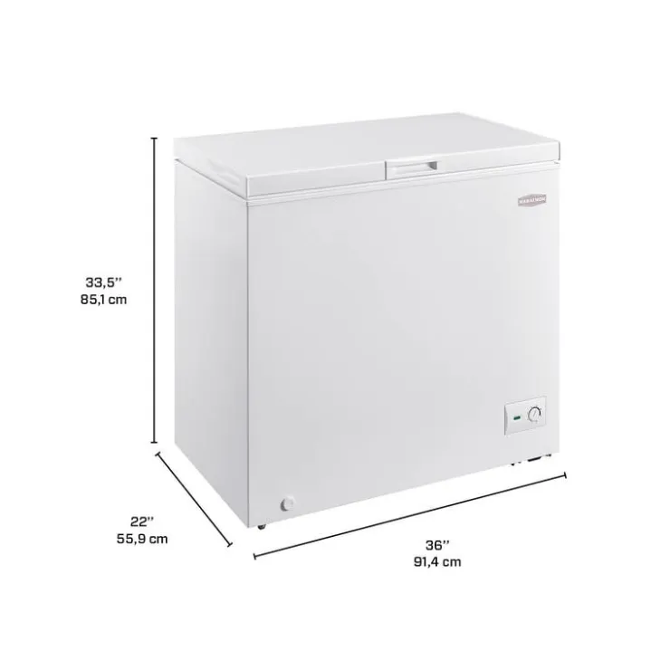 Marathon Freezer , Honrizontal, 36" - MCF71W White Online