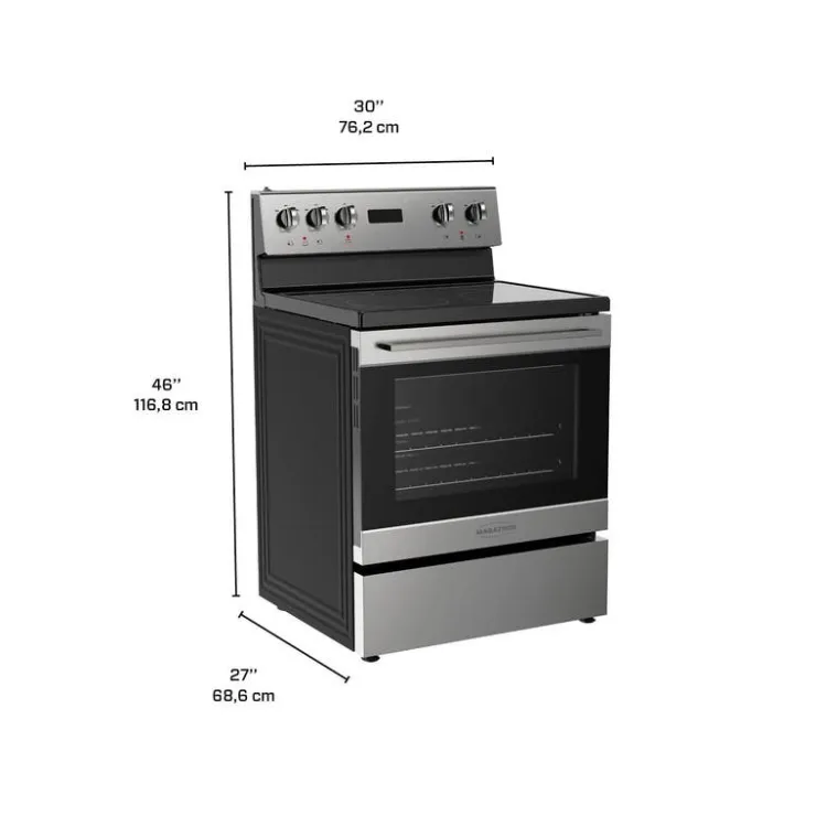 Marathon Range 30" Electric Glass-Ceramic - MER3070SS Stainless Online