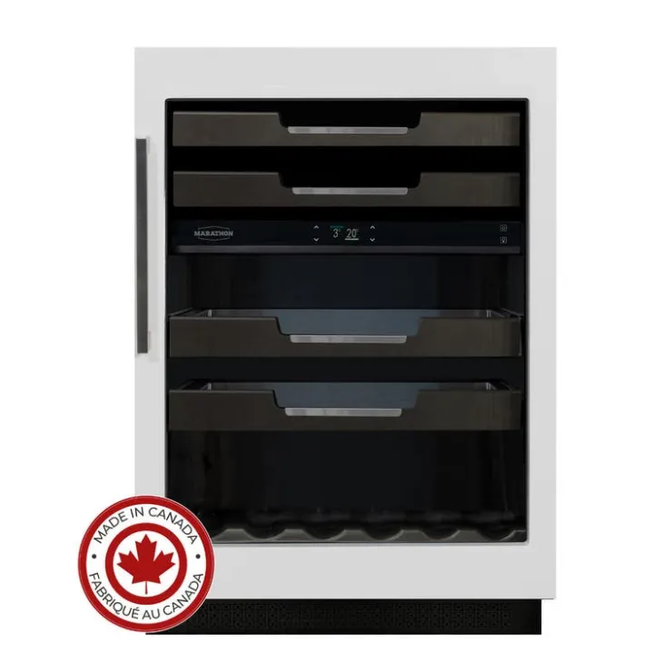 Marathon Wine Cellar 23.5" - M4-D250PANR Custom Panel Best
