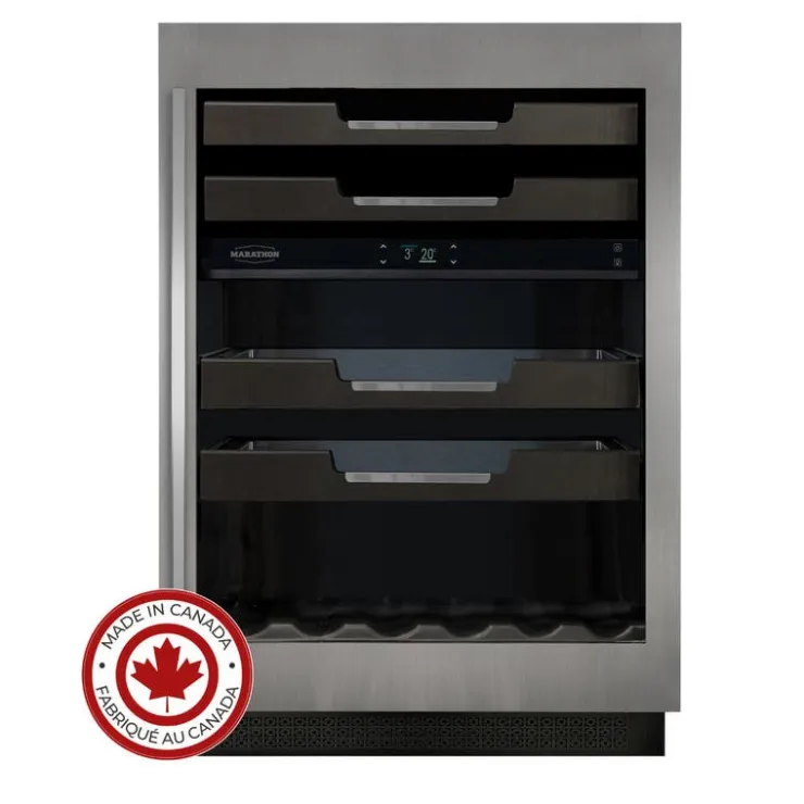 Marathon Wine Cellar 23.5" - M4-D250SS Stainless Hot
